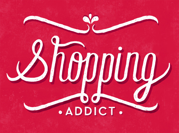 shopping addict blog #type #white #hand #red