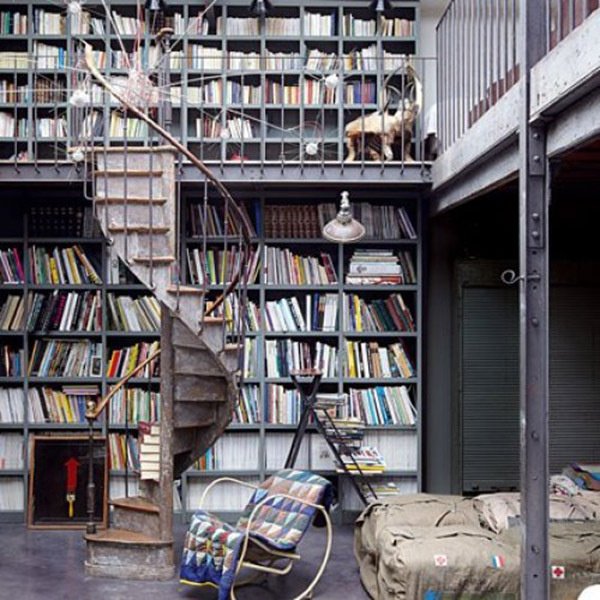 Benoit Jamin and Isabelle Puech Parisian Loft #design #home #interiors