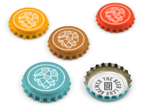 logo, beer, batch, design, bottle, growler, star, packaging