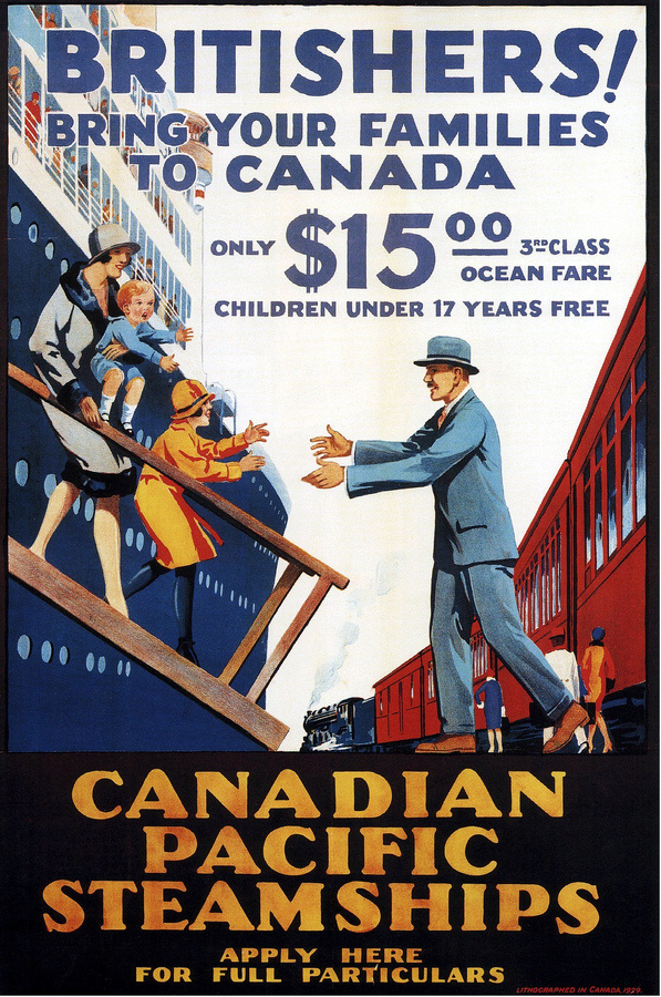 Canadian Pacific ad 1929 #travel #advertising #illustration #vintage #poster #pacific #canadian
