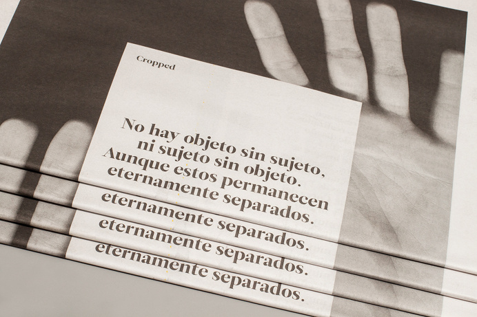 Cropped, Irati Garcia, Gloria Buecher, Ana Pradas #publication #editorial #paper