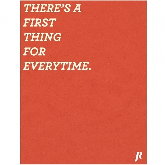 First Thing - Jacob Rhoades #poster