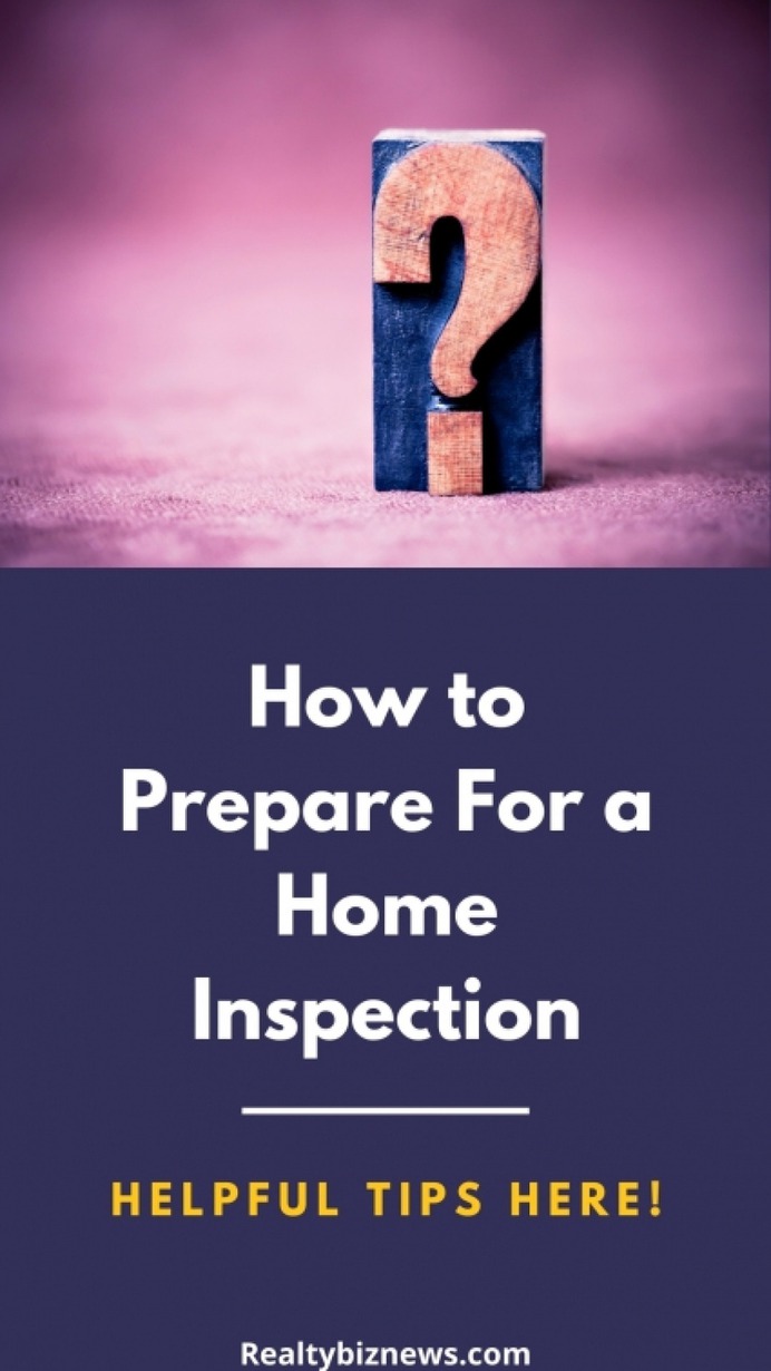 How to Prepare For A Home Inspection Infographic