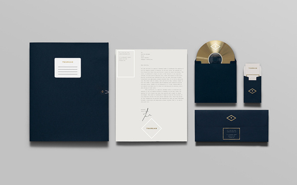 Tourean on Behance #anagrama #minimal