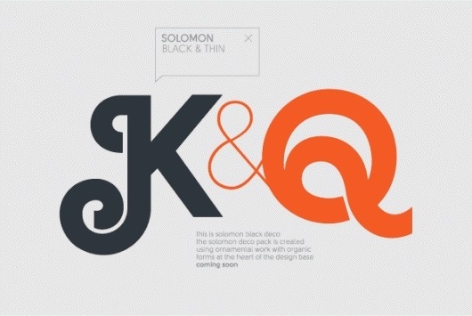 Solomon on the Behance Network #font #solomon #typography