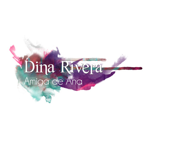 Name Titles // Ana Low: El Documental #watercolors #title #design #graphic #name #poster