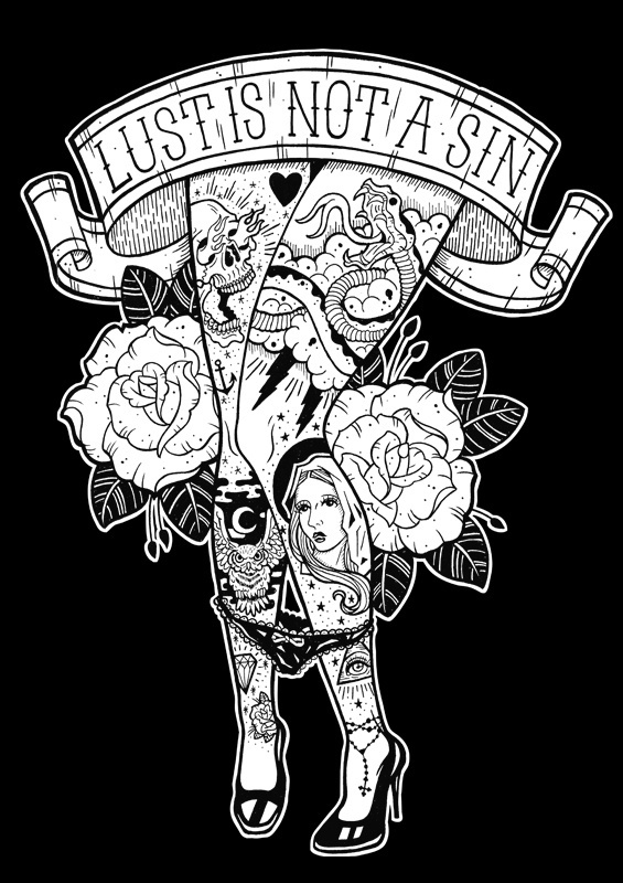 Visualgraphc: Photo #bw #illustration #tattoo