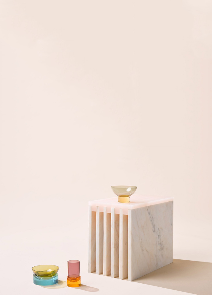 New Reflections is minimal collection created by New York-based designers Objects of Common Interest being displayed at Matter