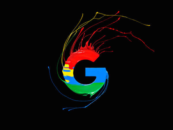 Liquid Brand Logos Dipped In Paint Look Awesome Turned Around