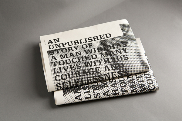 ISTD 2013 - The Unsung Hero by Jura Afanasjevs #newspaper