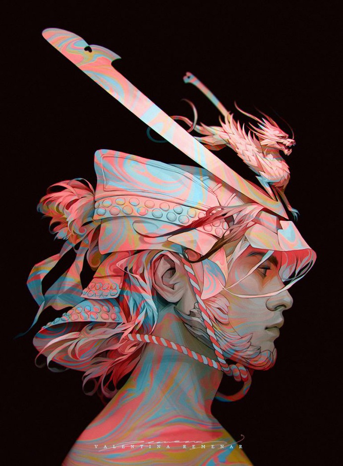 Samurai by Valentina-Remenar