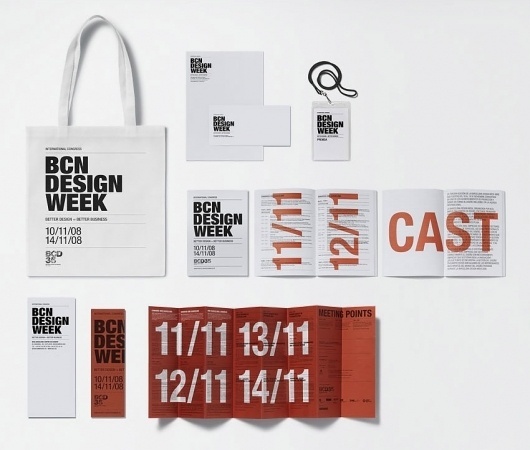 Barcelona Centre Disseny ruiz+company #identity #typography