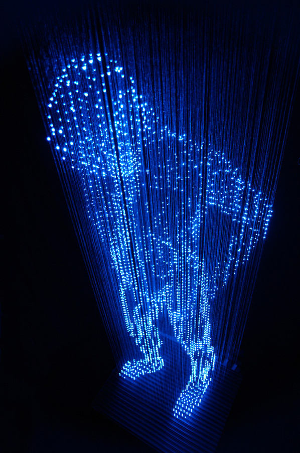The Cool Hunter Makoto Tojiki Light Sculptures #illustration #sculpture #light #art