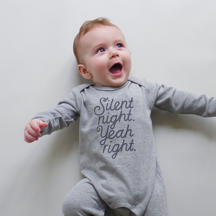 Super Duper Things - handmade jewellery, accessories and homewares: Buddy & Bear #onesie #clothing #baby #silence
