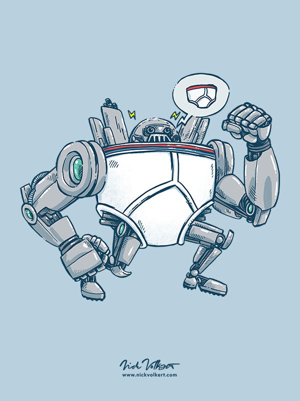 No one expects the Uber UnderwearBot!