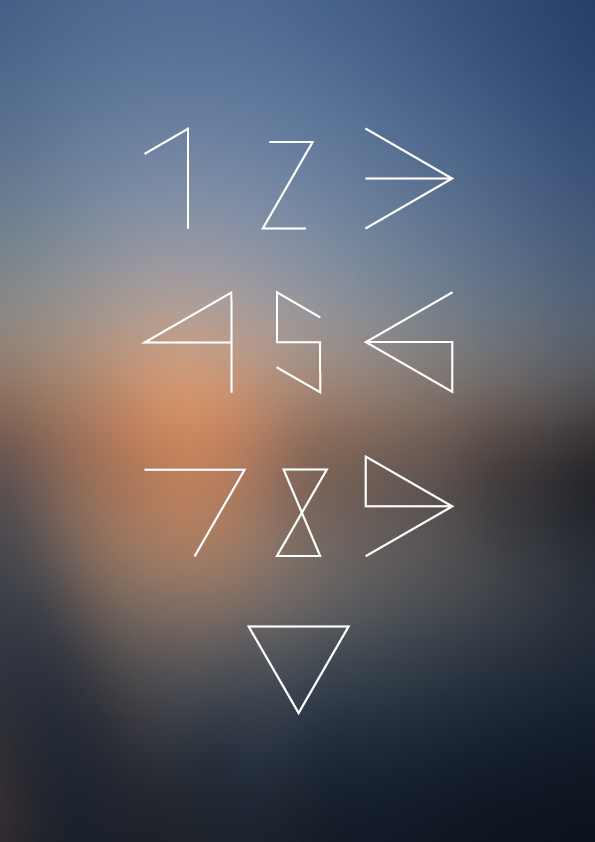 3/NGLE #font #lettering #logo #triangle #typeface #minimal #type #typo #typography