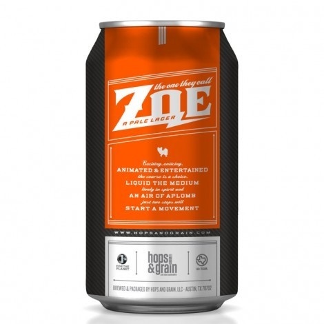 Hops & Grain Zoe Can #packaging #beer #can #label