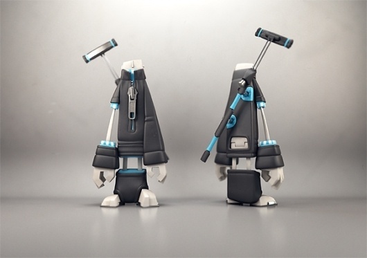 Curling Players on the Behance Network #vinyl #figure #curling #toy #action