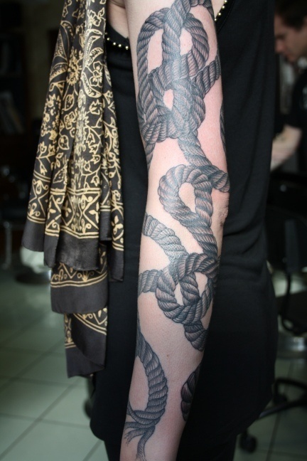 oliver macintosh | Tumblr #tattoo #rope