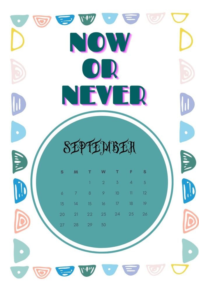 Inspiring September 2020 Calendar