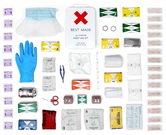 BEST MADE ALL-PURPOSE FIRST AID KIT #aid #first #neatly #company #best #made #organized #things #kit