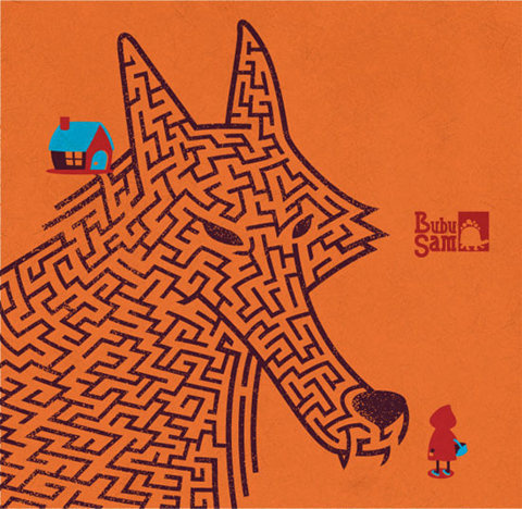 Amaze Red Orange | Flickr Photo Sharing! #maze #red #riding #little #hood
