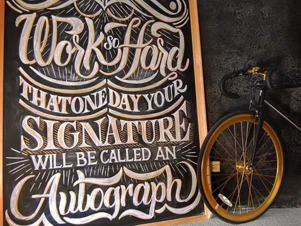 Chalk Typography Artwork