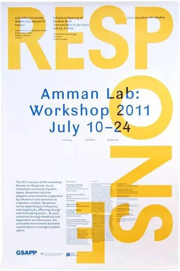 Studio X Amman Workshop Poster