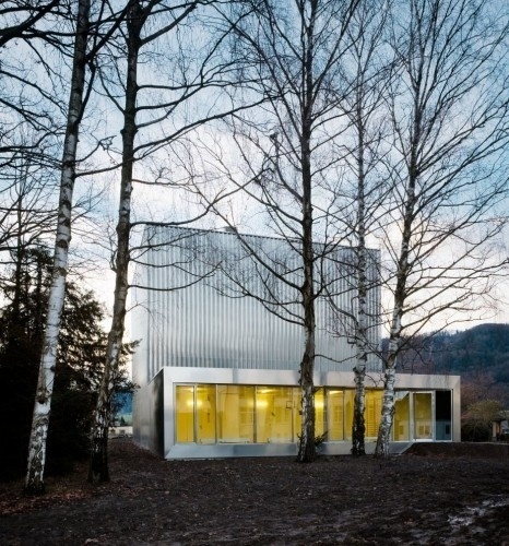 Centre for Hearing and Language / e2a | ArchDaily #selected #healthcare #switzerland #architecture #refurbishment #e2a #aluminium