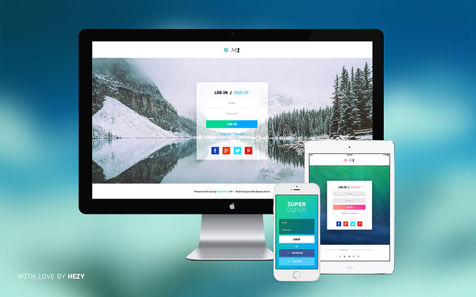 M1 template by HEZY THEME #ux #ui #store #blog #hezy #web