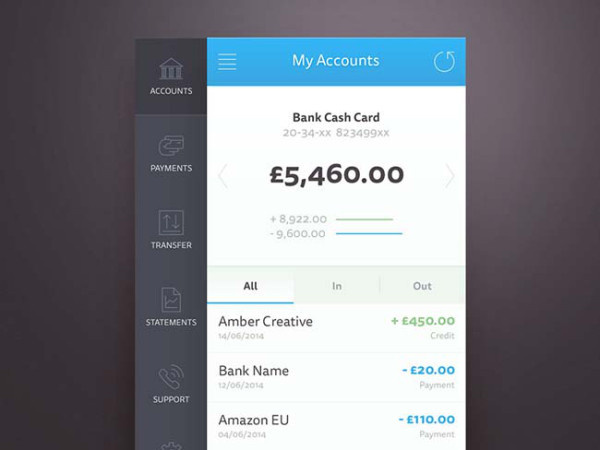 Banking Apps UI Design