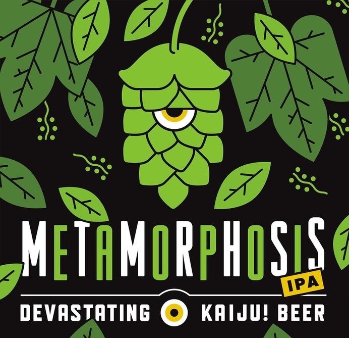Kaiju Beer #beer #branding