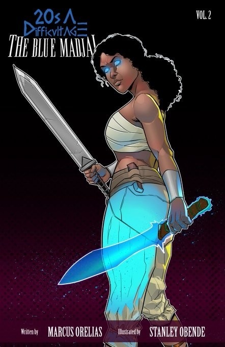 20s A Difficult Age: The Blue Madjai - Volume 2 

Story and Characters by Marcus Orelias 
Cover and Panel Art by Marcus Orelias