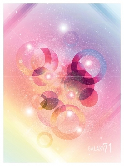 Solo 71 | The art of Dave Behm #vector #galaxy #design #graphic #circles #space #stars #poster #art