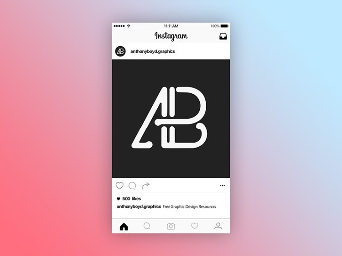 Instagram Post Mockup
