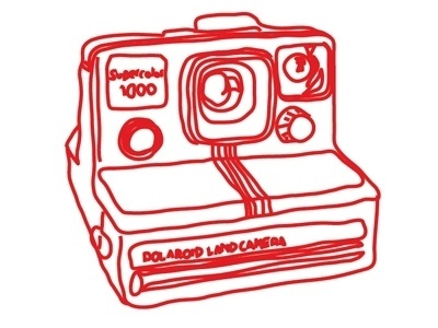 Dribbble - Two Tone by Lachie H #logo #instagram #polaroid