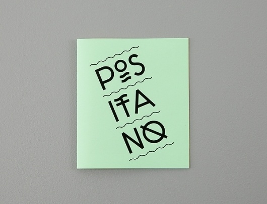 Positano Typeface on Typography Served #typography