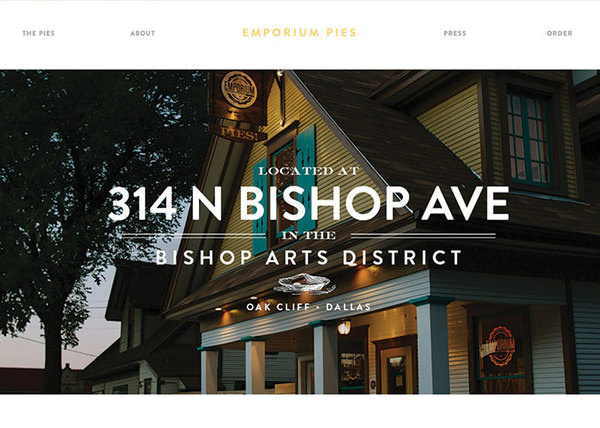 Emporium Pies Turman Design Co. • Interactive Design and Development for Web, Mobile, and Beyond #turman #kyle #web