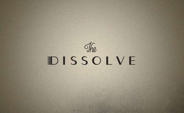 Masthead for thedissolve.com #vignette #script #serif #sans #type