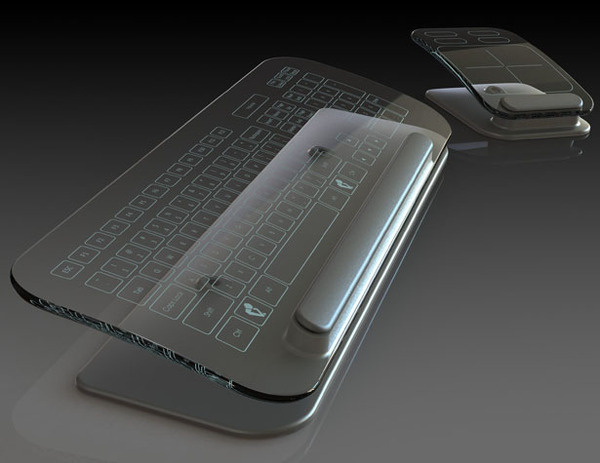 Multi Touch Keyboard and Mouse #tech #amazing #modern #innovation #design #futuristic #gadget #ideas #craft #illustration #industrial #concept #art #cool
