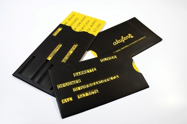 Papeterie Akufen : PHILK7 #business #card #identity #branding