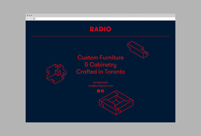 Radio by Tung #website #site #web design