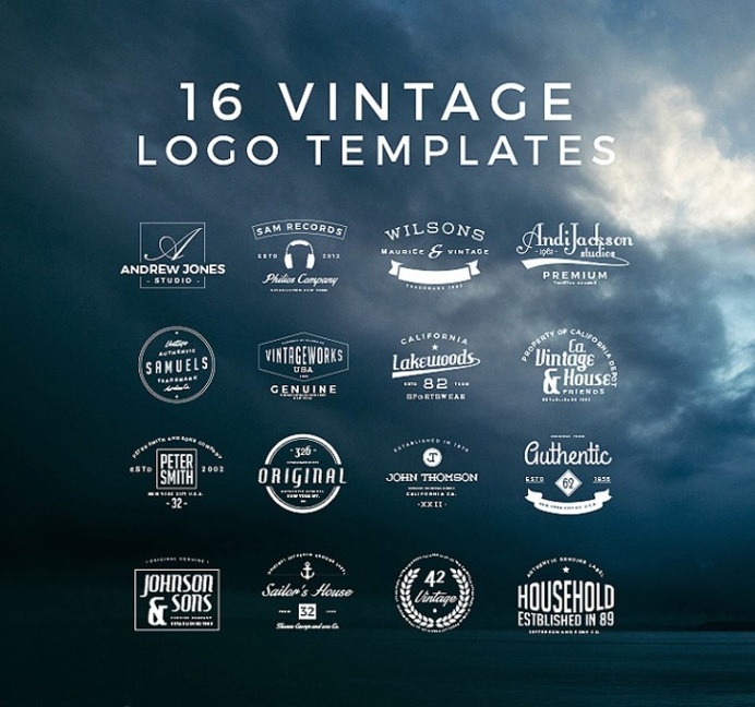 16 Free Vintage Badge Template