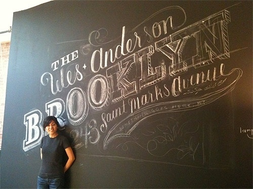 BOOOOOOOM! - CREATE * INSPIRE * COMMUNITY * ART * DESIGN * MUSIC * FILM * PHOTO * PROJECTS #script #we #anderson #chalk #drawn #hand