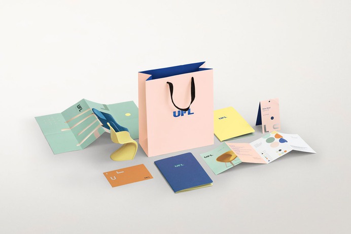UFL furniture branding - Mindsparkle Mag UFL have been innovative leaders in the furniture market for over 30 years. They challenged Milk to re-fresh their brand and enhance the characteristics of quality, modernity and playfulness. #corporate #identity #branding #design #color #photography #graphic #design #gallery #blog #project #mindsparkle #mag #beautiful #portfolio #designer
