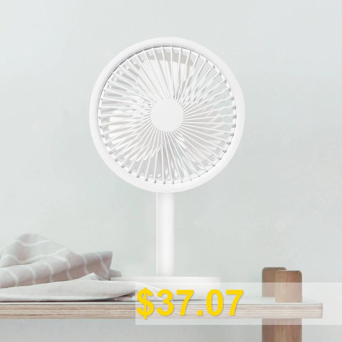 SOLOVE #Mini #Mute #Desktop #Fan #from #Xiaomi #youpin #- #WHITE