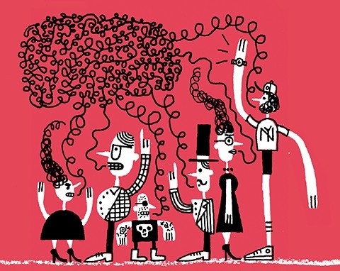 Benoit Tardif has once again been chosen to illustrate an article in the New York Times. The article is an OP-ED (OPposite of the EDitorial
