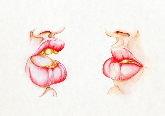 #bodyparts #thees #tooth #teeth #sketch #pencil #colors #kiss #breath #mouth #lips #skinn #conversation