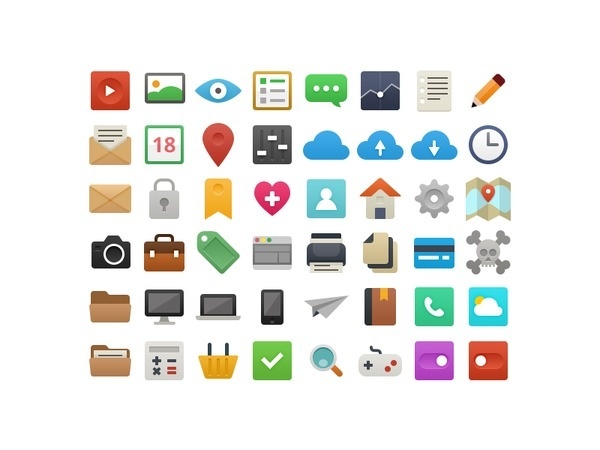 Itsflat_preview #flat #uiux #design #icons