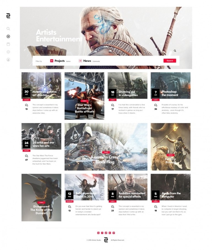 News / Portfolio by Kamil Głowiński
